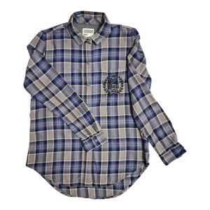 Vans "Off The Wall" Classic Plaid Flannel | Blue & Gray Skate Style